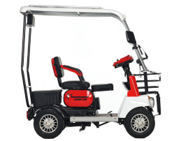 Трицикл электрический Rutrike Gelbert Lich(48/60V, 600W, синий)