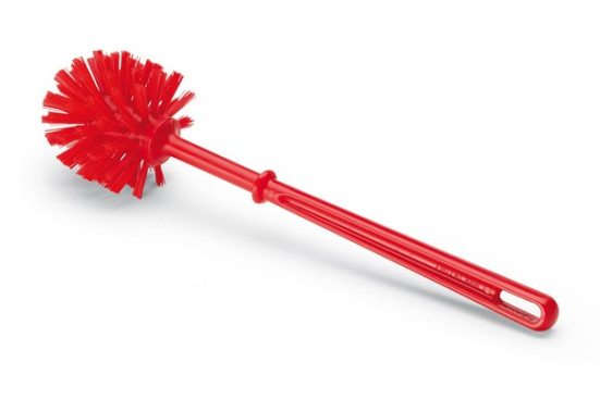 Щетка-ерш IGEAX с ручкой (d80мм, средний, красный)