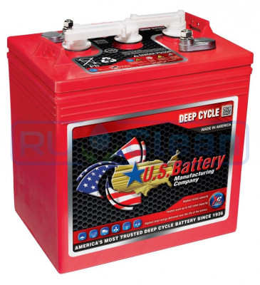 Тяговый аккумулятор U.S. Battery US 145 XC2 (6В, 216Ач, кислота)