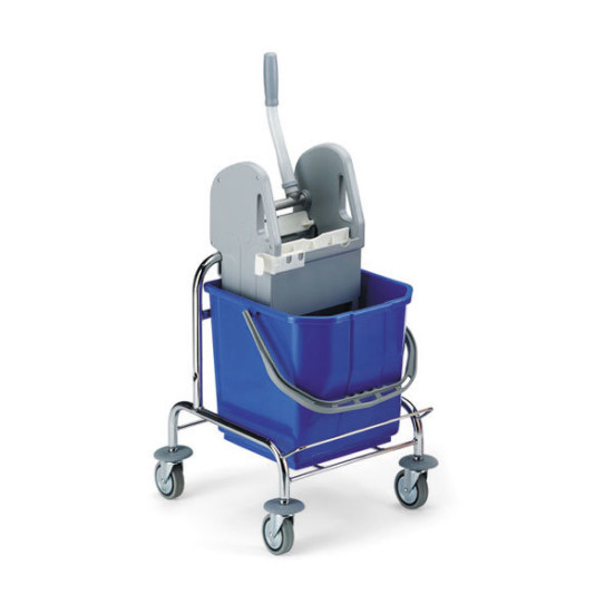 Тележка TTS Roll 15 (хромированная, без ручки, с отжимом Tec)