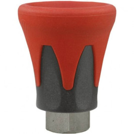 Форсункодержатель ST10 (1/4"г, 400бар, оцинк, красный) R+M