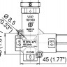 Регулятор давления Mecline VHP 18/160 (180бар, 160л/мин, 3/4&quot;г-3/4&quot;г, By-pass 3/4&quot;г, лат)