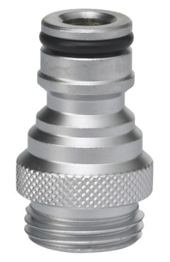 Байонет 1/2" Vikan (ниппель Gardena, резьба, лат/хром)