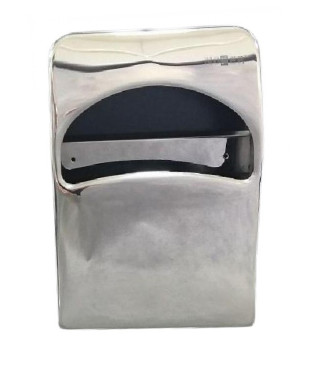 Диспенсер для туалетных накладок Nofer (нерж., мини, глянцевый)