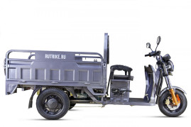 Трицикл электрический Rutrike Гибрид 1500 60V1000W (темно-серый)