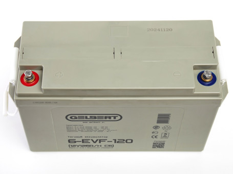 Тяговый аккумулятор Gelbert 6-EVF-120 (12В, 126Ач, AGM)