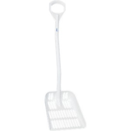 Лопата с перфорированным полотном Vikan (1145 мм, белый)