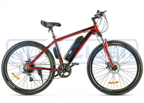 Электровелосипед Eltreco XT 600 D (красно-черный)