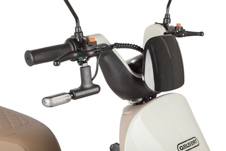 Трицикл электрический Rutrike Gelbert Ogma (48/60V, 650W, серо-голубой) (0000252-3051)