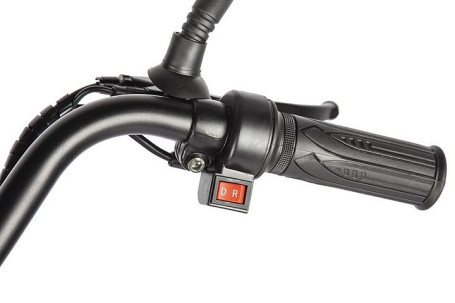 Трицикл электрический Eltreco Porter Fat 700 (темно-синий)