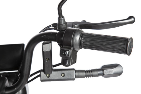 Трицикл электрический Rutrike Экипаж (красный)