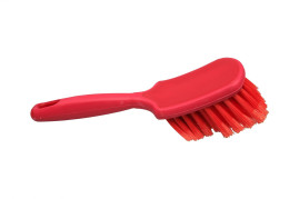 Щётка ручная с обрезиненной ручкой FBK (275х75 мм, красный)