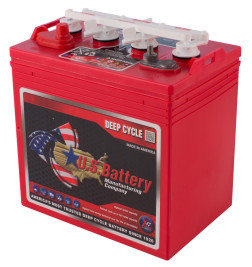 Тяговый аккумулятор U.S. Battery US 8VGC XC2 (8В, 138Ач, кислота)