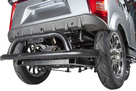 Трицикл электрический Rutrike Экипаж (серый)