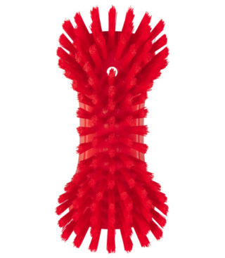 Щетка ручная XL Vikan (230мм, супер жесткий, красный)