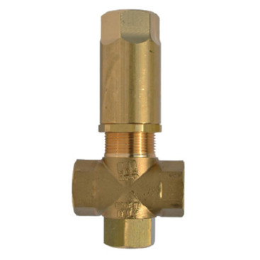 Клапан предохранительный MTM MR401 (280бар, 24л/мин, 3/8"г-3/8"г, By-pass 3/8"г)