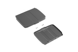 Крышка TTS (120л, cерая для держателя мешка)