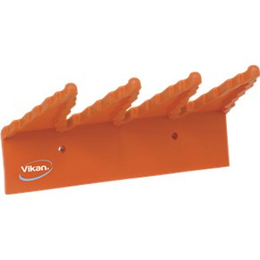 Настенный держатель для инвентаря Vikan (оранжевый)