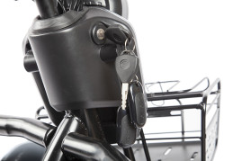 Трицикл электрический Rutrike Экипаж (белый)