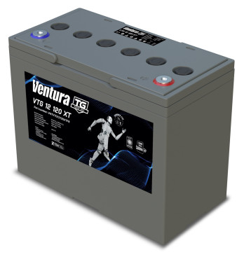 Тяговый аккумулятор Ventura VTG 12 120 XT (12В, 108Ач, Gel)