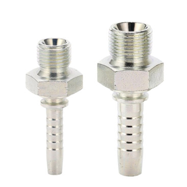 Фитинг высокого давления BSP (DN12, 1/2ш, оцинк, грань 27) Robin