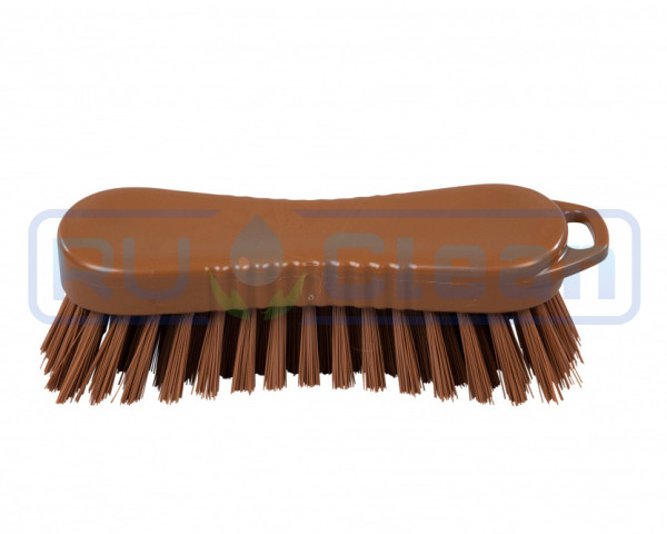 Щетка-скраб ручная FBK (210х70мм, жесткая, коричневый)