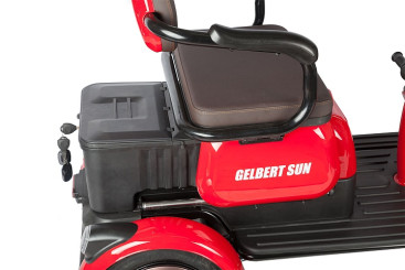 Трицикл электрический Rutrike Gelbert Sun (48/60V, 650W, черный)