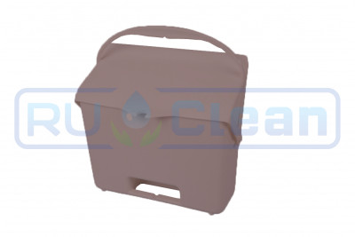 Совок FBK (с крышкой, коричневый)