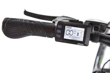 Электровелосипед Eltreco XT 800 new (серо-черный)