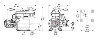 Мойка высокого давления Comet MTP LW-K 13/170 TS VA