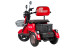 Трицикл электрический Rutrike Gelbert Sun (48/60V, 650W, зелено-белый) (0000271-3057)