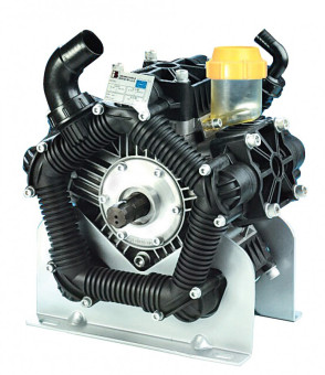 Насос мембранный Bertolini POLY 2210 VD (15бар, 204л/мин, ВОМ 1&quot;3/8, 2х-сторонний)