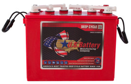 Тяговый аккумулятор U.S. Battery US 12V XC2 (12В, 122Ач,кислота)