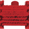 Щетка на шарнире Vikan (240мм, красный)