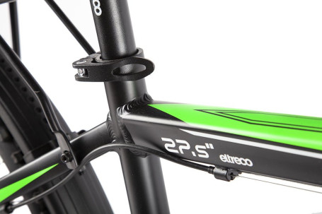 Электровелосипед Eltreco XT 800 new (черно-зеленый)