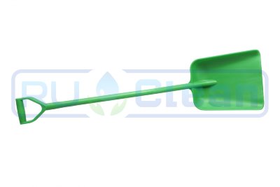 Лопата FBK (полипропилен, 330х380х1330 мм, зеленый)