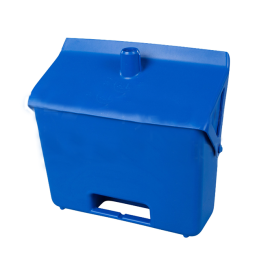 Совок FBK (с крышкой, без ручки, синий)