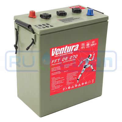 Аккумуляторная батарея Ventura FFT 06 270 (6В, 270Ач, WET)