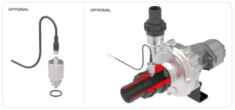 Насос центробежный Comet C610HS-M11 (11.8 бар, 655 л/мин, нерж, с гидромотором)