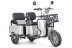 Трицикл электрический Rutrike Gelbert Tuban 48V/60V 600Вт (белый)