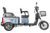Трицикл электрический Rutrike Gelbert Tuban 48V/60V 600Вт (красный)