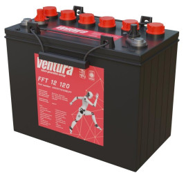 Тяговый аккумулятор Ventura FFT 12 120 (12В, 120Ач, WET)