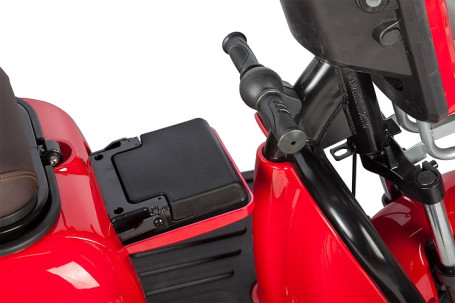 Трицикл электрический Rutrike Gelbert Sun (48/60V, 650W, фиолетово-белый) (0000271-3060)