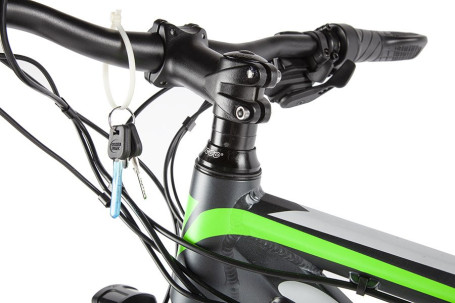 Электровелосипед Eltreco XT 850 new (черно-зеленый)