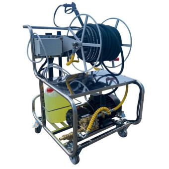 Мобильная пенная станция HP (380В, c барабаном, 1 ср-во)