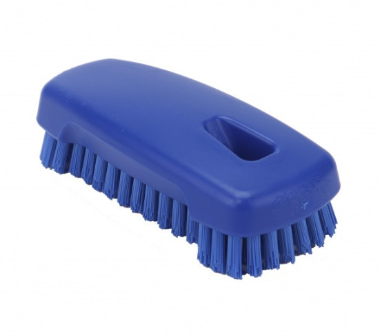 Щетка ногтевая FBK (125х55мм, жесткая, синий)