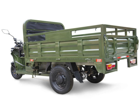Трицикл электрический Rutrike D4 Next 1800 60V1500W (зеленый)