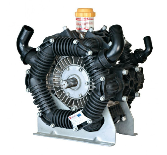 Насос мембранный Bertolini POLY 2300 V.ECO (15бар, 290л/мин, ВОМ 1&quot;3/8, 2х-сторонний)