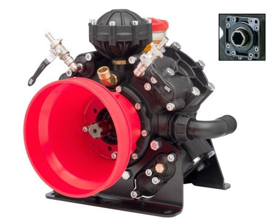 Мембранный насос AR 1604 AP C/F (BlueFlex, 50 бар, 153 л/мин, ВОМ 1&quot;⅜)