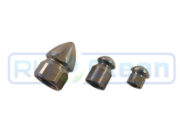 Форсунка каналопромывочная Mecline (045, 1/8"F, 1+3 отверстия)